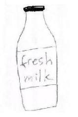 photo: bottle of milk for vocabulary lesson
